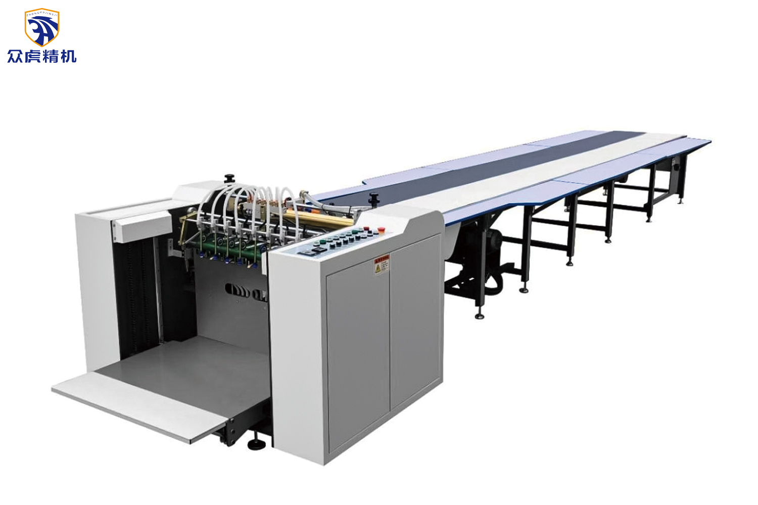 ZH-850A Automatic Paper Feeding And Gluing Machine (Feeder Gluer)